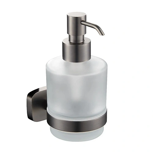 Дозатор жидкого мыла Wonzon & Woghand темный графит (WW-9333) Дозатор жидкого мыла Wonzon & Woghand темный графит (WW-9333)