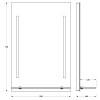 Зеркало Evoform Ledline-S BY 2160 50х75 см Зеркало Evoform Ledline-S BY 2160 50х75 см