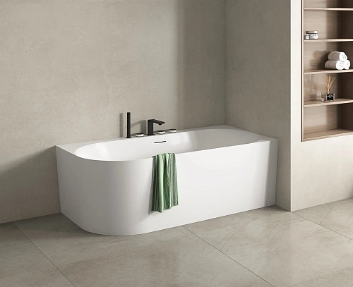 Акриловая ванна Vincea VBT-704-1800-R 1800x800x585, белая, правая, щелевой перелив, слив белый Акриловая ванна Vincea VBT-704-1800-R 1800x800x585, белая, правая, щелевой перелив, слив белый