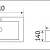 Раковина CeramaLux 9255 (7029D) Раковина CeramaLux 9255 (7029D)