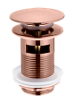 Детальная картинка товара «донный клапан boheme  612/2-cb автомат (клик-клак) copper brushed c переливом»