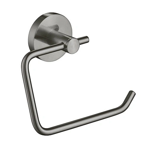 Держатель туалетной бумаги Aquatek Европа AQ4118BGM черный хром шлифованный Держатель туалетной бумаги Aquatek Европа AQ4118BGM черный хром шлифованный