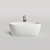 Ванна отдельностоящая Salini LUCE 150x75 покраска по RAL полностью 100122MF из искусственого камня S-Stone