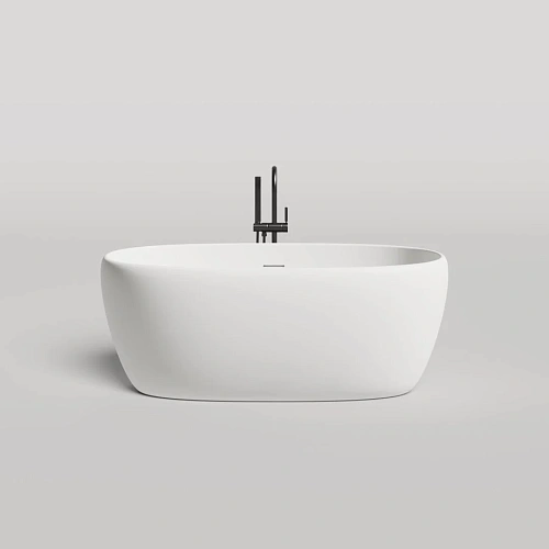 Ванна отдельностоящая Salini LUCE 150x75 покраска по RAL полностью 100122MF из искусственого камня S-Stone Ванна отдельностоящая Salini LUCE 150x75 покраска по RAL полностью 100122MF из искусственого камня S-Stone