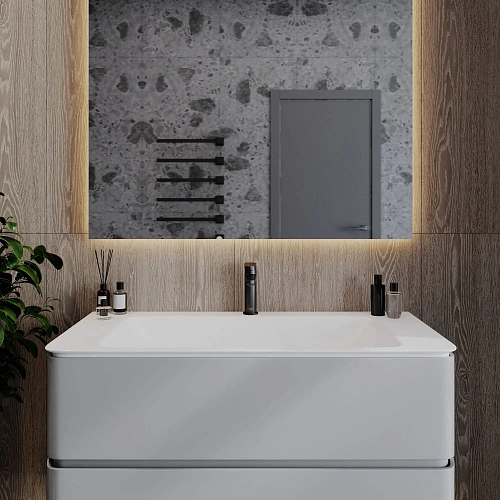 Смеситель для раковины AQUAme Novara AQM6910MB черный матовый Смеситель для раковины AQUAme Novara AQM6910MB черный матовый