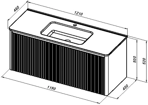 Тумба под раковину Allen Brau Gravity 120 1.370019.CGM олива матовый Тумба под раковину Allen Brau Gravity 120 1.370019.CGM олива матовый
