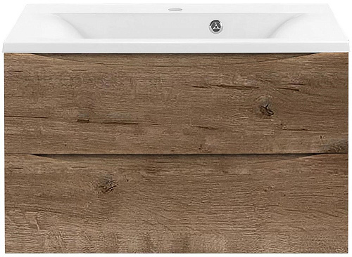 Тумба под раковину Vincea Mia 800 подвесная, 2 выкатных ящик soft close, V.Oak VMC-2MA800VO Тумба под раковину Vincea Mia 800 подвесная, 2 выкатных ящик soft close, V.Oak VMC-2MA800VO