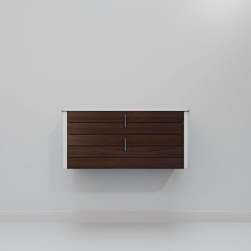 Тумба с раковиной ArtDecco Gabriella 90 AGB09W24S100 черный орех Тумба с раковиной ArtDecco Gabriella 90 AGB09W24S100 черный орех