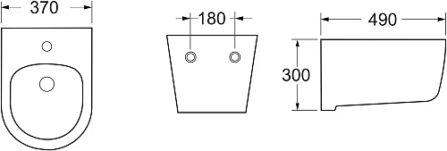 Комплект биде подвесное Ceramica Nova Play CN3002 + Система инсталляции для биде STWORKI 540201 5803 580356 Комплект биде подвесное Ceramica Nova Play CN3002 + Система инсталляции для биде STWORKI 540201 5803 580356