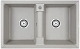 Кухонная мойка Paulmark ZWILLING PM238150-GR PM238150-GR кварцевая серый Кухонная мойка Paulmark ZWILLING PM238150-GR PM238150-GR кварцевая серый