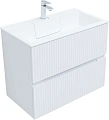Тумба с раковиной Aquanet Джейн 80 00332529 белый матовый Тумба с раковиной Aquanet Джейн 80 00332529 белый матовый