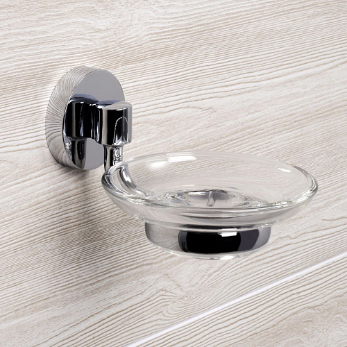 Мыльница WasserKRAFT Rhein K-6229 хром Мыльница WasserKRAFT Rhein K-6229 хром