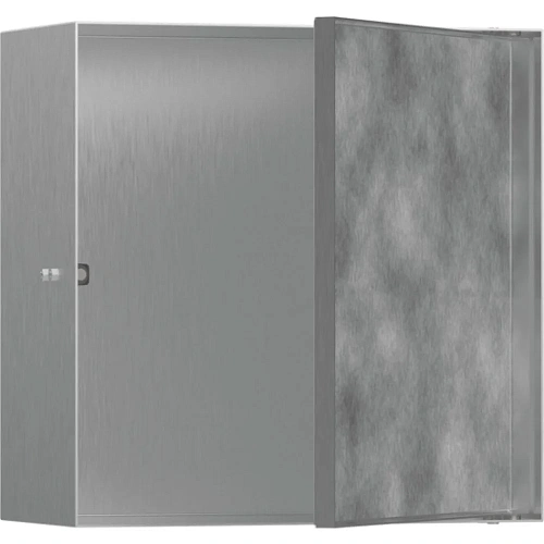 Настенный короб Hansgrohe XtraStoris Rock 30х30х14 см с дверью для облицовки плиткой 56091800, под с Настенный короб Hansgrohe XtraStoris Rock 30х30х14 см с дверью для облицовки плиткой 56091800, под с