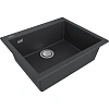 Кухонная мойка Paulmark DECORATION 60 PM936051-AN, ANTRACITE, 600х510 мм Кухонная мойка Paulmark DECORATION 60 PM936051-AN, ANTRACITE, 600х510 мм