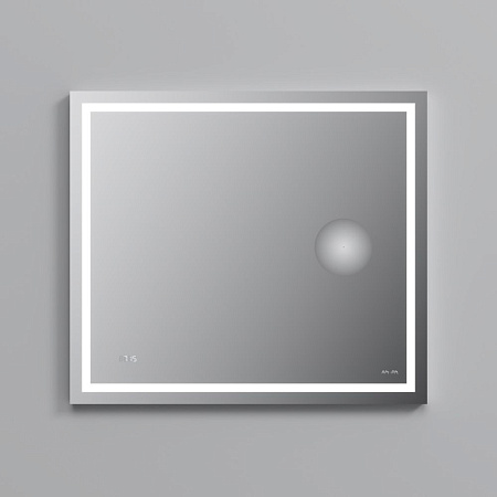 Зеркало AM.PM Gem M91AMOX0803WG с LED-подсветкой, часами 80 см Зеркало AM.PM Gem M91AMOX0803WG с LED-подсветкой, часами 80 см