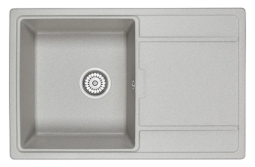 Кухонная мойка Granula 7804, БАЗАЛЬТ, кварц 780х500 Кухонная мойка Granula 7804, БАЗАЛЬТ, кварц 780х500