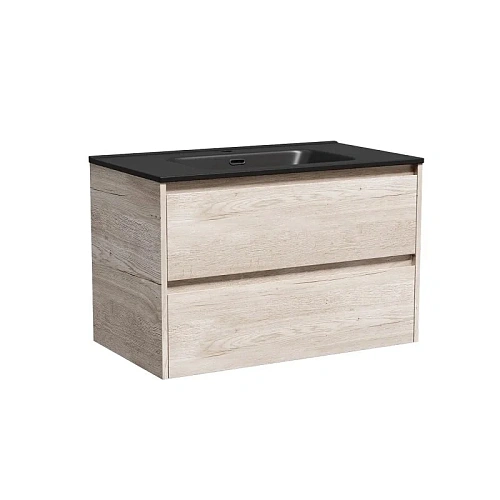 Тумба под раковину Sancos Libra LB80EG 790х450х500 дуб галифакс натуральный, подвесная Тумба под раковину Sancos Libra LB80EG 790х450х500 дуб галифакс натуральный, подвесная