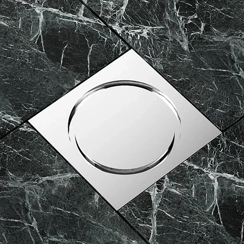 Душевой трап Orange TR01-003cr 100х100 хром Душевой трап Orange TR01-003cr 100х100 хром