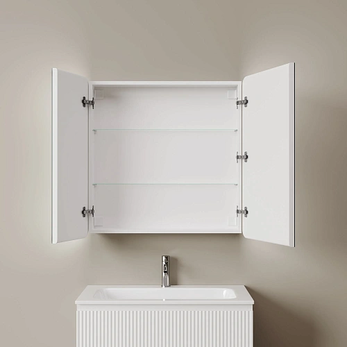 Зеркальный шкаф SANCOS Diva 800х149х800 DIV800 с подсветкой Зеркальный шкаф SANCOS Diva 800х149х800 DIV800 с подсветкой