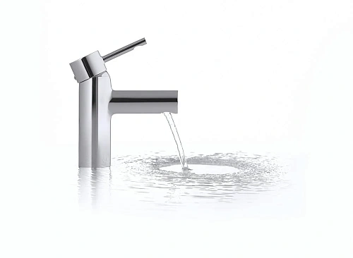 Смеситель для раковины Jacob Delafon Cuff E37041-CP с донным клапаном Смеситель для раковины Jacob Delafon Cuff E37041-CP с донным клапаном