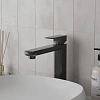 Смеситель для раковины Paini Grazia 21PZ205M без донного клапана, черный матовый Смеситель для раковины Paini Grazia 21PZ205M без донного клапана, черный матовый