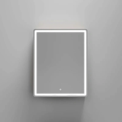 Зеркальный шкаф Sancos Mirror MI60EG 590x150х740 мм, с LED подсветкой, дуб галифакс натуральный Зеркальный шкаф Sancos Mirror MI60EG 590x150х740 мм, с LED подсветкой, дуб галифакс натуральный