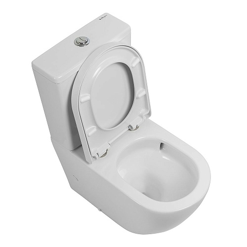 Унитаз напольный BelBagno SFERA-TOR BB2141CP-TOR/BB2141T/BB865SC безободковый с сиденьем Унитаз напольный BelBagno SFERA-TOR BB2141CP-TOR/BB2141T/BB865SC безободковый с сиденьем