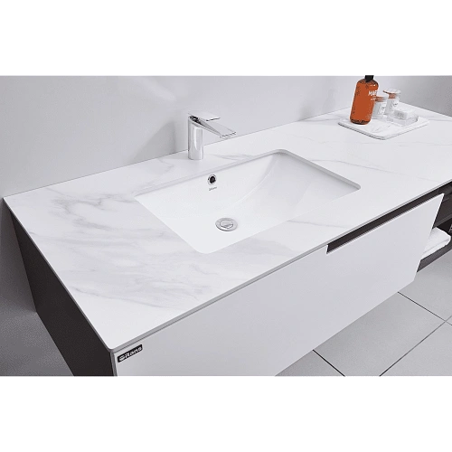 Тумба с раковиной Orans BC-1131-1500L раковина, цвет: MFC 073 (1500x550x350) 11311500L Тумба с раковиной Orans BC-1131-1500L раковина, цвет: MFC 073 (1500x550x350) 11311500L