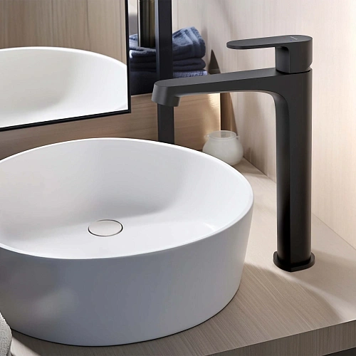 Смеситель для раковины Aquatek ОБЕРОН AQ1204MB Черный матовый Смеситель для раковины Aquatek ОБЕРОН AQ1204MB Черный матовый