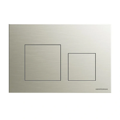 Клавиша смыва Ceramica Nova Balance Square CN12-002BN брашированный никель Клавиша смыва Ceramica Nova Balance Square CN12-002BN брашированный никель