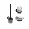 Комплект аксессуаров Ideal Standard IOM туалетный ершик IOM A9119XG, стакана IOM A9120XG и мыльницы A9245XG