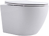 Картинка анонса товара «унитаз подвесной aquanet rimless cetus w short lx-1900 с сиденьем»