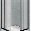 Душевой уголок Radomir Дрим 80 1-09-6-0-0-0070 квадратный, стекла прозрачные, профиль черный Душевой уголок Radomir Дрим 80 1-09-6-0-0-0070 квадратный, стекла прозрачные, профиль черный