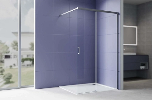 Душевая перегородка Aquatek AQ.WISL.120.1GM стекло прозрачное, Walk In 120см, раздвижная, с держателем 1200мм, профиль оружейная сталь Душевая перегородка Aquatek AQ.WISL.120.1GM стекло прозрачное, Walk In 120см, раздвижная, с держателем 1200мм, профиль оружейная сталь