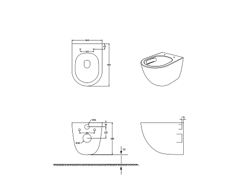 Комплект унитаза SET Aquatek ГЕЛИОС INSP01 с инсталляцией, креплением и сиденьем микролифт Комплект унитаза SET Aquatek ГЕЛИОС INSP01 с инсталляцией, креплением и сиденьем микролифт