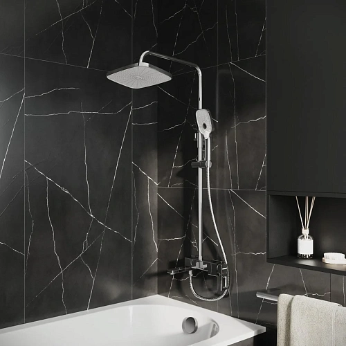 Душевая система GROSSMAN Pragma 500.K35.03.100 хром глянцевый Душевая система GROSSMAN Pragma 500.K35.03.100 хром глянцевый