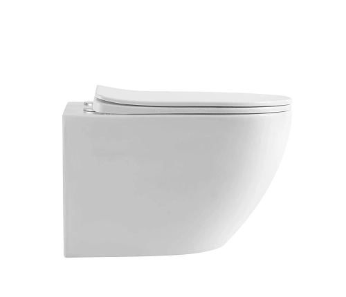 Унитаз подвесной BelBagno MARINO-TOR BB7026CH-TOR/SC безободковый с сиденьем и смывом TORNADO Унитаз подвесной BelBagno MARINO-TOR BB7026CH-TOR/SC безободковый с сиденьем и смывом TORNADO