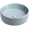 Картинка анонса товара «раковина ceramica nova element cn6057mhl серо-голубой матовый накладная»