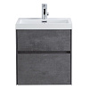 Картинка анонса товара «тумба под раковину belbagno pietra mini-500as-2c-so-scm stucco cemento подвесная 494x395»