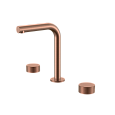 Смеситель для раковины Boheme Stick 152-CB.2 TOUCH на 3 отверстия Copper Brushed