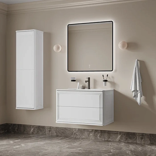 Шкаф-пенал IDDIS Oxford Neo OXN40W0i97 подвесной, 40 см, белый Шкаф-пенал IDDIS Oxford Neo OXN40W0i97 подвесной, 40 см, белый