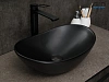 Картинка анонса товара «раковина gid bm9133 53352 накладная черная матовая 48x30.5x14.5»