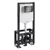 Картинка анонса товара «инсталляция для унитаза wasserkraft dill 61tlt.010.me.pb01 с клавишей смыва черный»