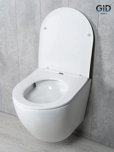 Унитаз подвесной Tornado Gid Tr2122TF 62258Y белый 49x36x36 с крышкой микролифт Унитаз подвесной Tornado Gid Tr2122TF 62258Y белый 49x36x36 с крышкой микролифт