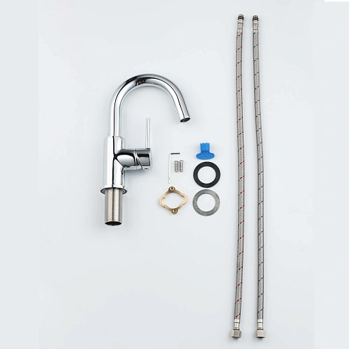 Смеситель для раковины Aquatek ЕВРОПА AQ1307CR Хром Смеситель для раковины Aquatek ЕВРОПА AQ1307CR Хром