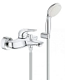 Смеситель для ванны GROHE Eurostyle New с душевым гарнитуром, хром (3359230A) Смеситель для ванны GROHE Eurostyle New с душевым гарнитуром, хром (3359230A)