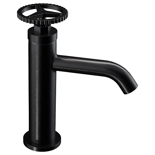 Смеситель для раковины Remer Chrono CH12CFP, черный брашированный хром Смеситель для раковины Remer Chrono CH12CFP, черный брашированный хром