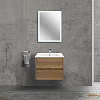 Тумба под раковину Vincea Gio 600 подвесная, 2 выкатных ящика soft-close, T.Oak VMC-2G600TO
