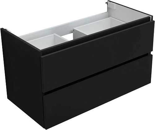 Тумба под раковину Aquanet Вега 2.0 90 черный 00337956 подвесная Тумба под раковину Aquanet Вега 2.0 90 черный 00337956 подвесная