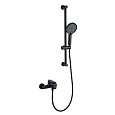 Детальная картинка товара «смеситель для ванны black&amp;white uk8303b matt black 8303buk»